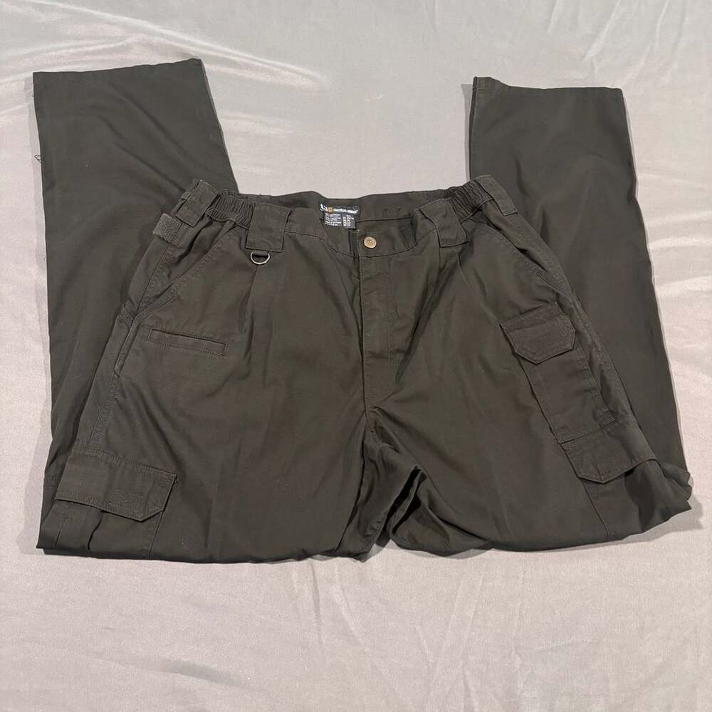 5.11 Tactical Pants Mens 36x34 Black Military Outdoors EMS Workwear Hiking Cargo
